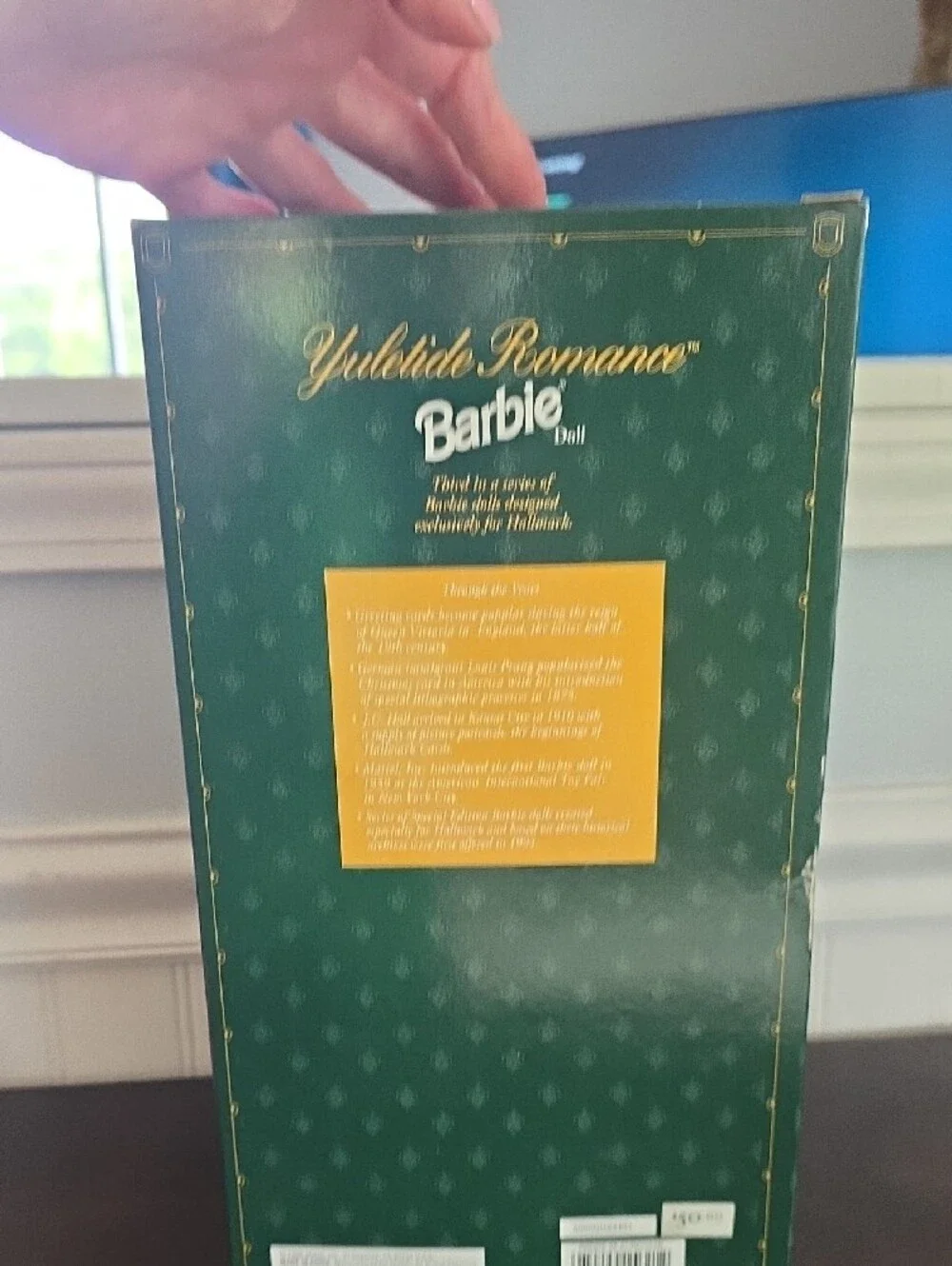 Special Edition Yuletide Romance Barbie. New Never Opened
